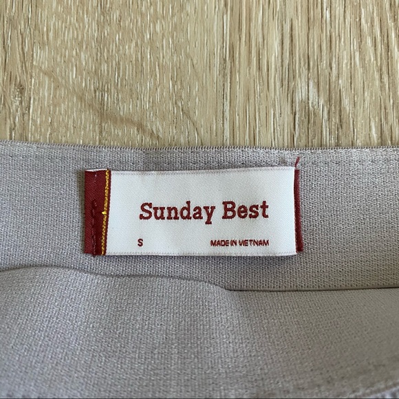 Sunday Best Primrose Skirt (Ashen/white) - Picture 7 of 8